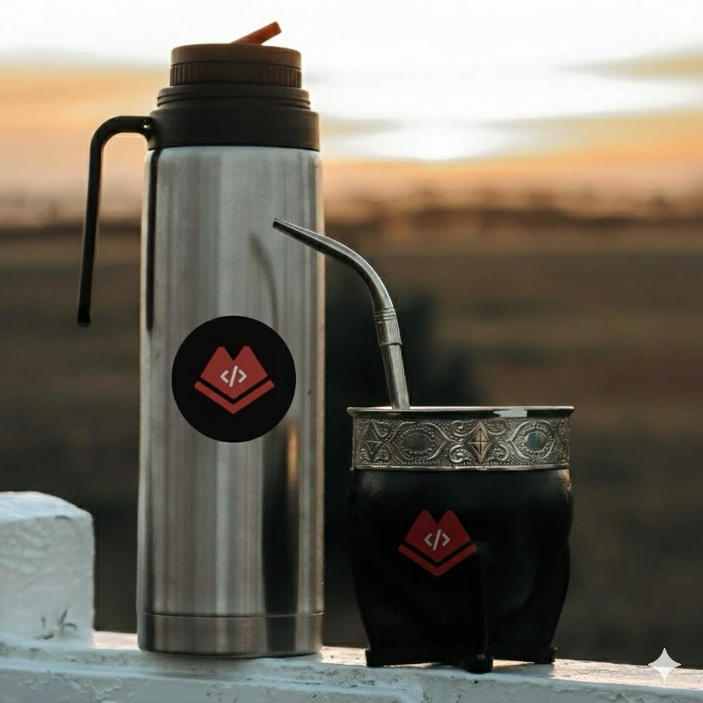 Set de mate y termo Salta Dev